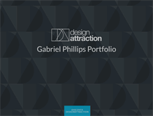Tablet Screenshot of designattraction.com